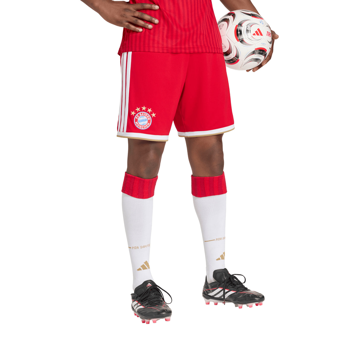 ADI BAYERN 26-27 HOME SHORT BETTER SCARLET