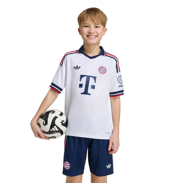 ADI JR BAYERN 26-27 AWAY JERSEY WHITE