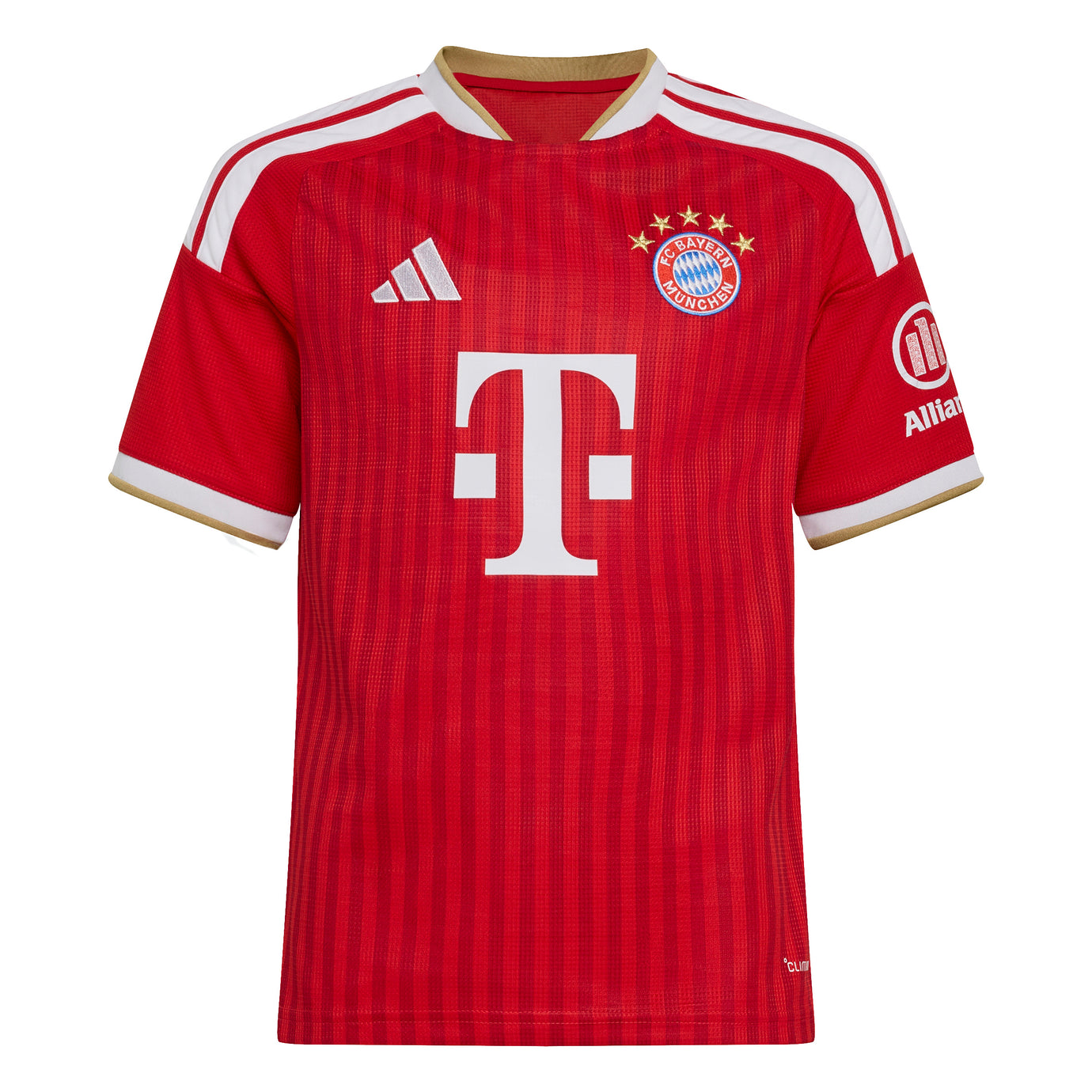 ADI JR BAYERN 26-27 HOME JERSEY BETTER SCARLET/WHITE