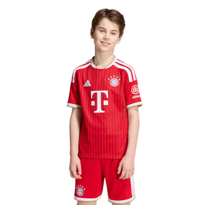 ADI JR BAYERN 26-27 HOME JERSEY BETTER SCARLET/WHITE