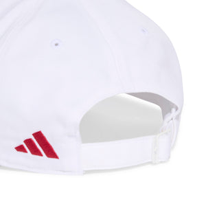 ADI LIVERPOOL 25-26 BB CAP WHITE/STRAWBERRY RED