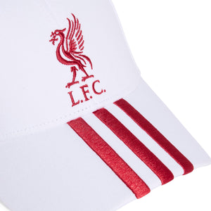 ADI LIVERPOOL 25-26 BB CAP WHITE/STRAWBERRY RED