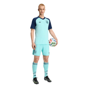 ADI GERMANY WC26 AWAY PRE-MATCH JERSEY FLASH AQUA