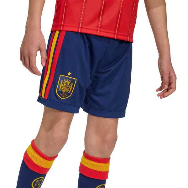 ADI JR SPAIN WC26 HOME SHORT DARK BLUE