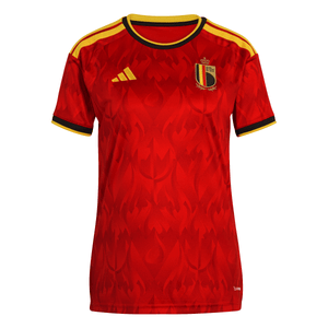 ADI BELGIE WC26 WOMEN HOME JERSEY RED/BOLD GOLD