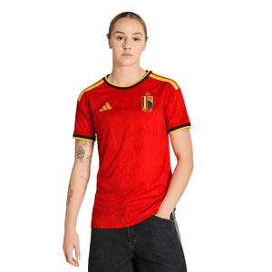 ADI BELGIE WC26 WOMEN HOME JERSEY RED/BOLD GOLD
