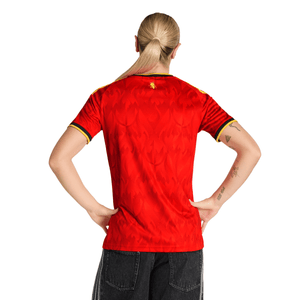 ADI BELGIE WC26 WOMEN HOME JERSEY RED/BOLD GOLD