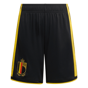 ADI JR BELGIE WC26 HOME SHORT BLACK/BOLD GOLD