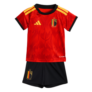 ADI JR BELGIE WC26 HOME BABYKIT RED/BOLD GOLD
