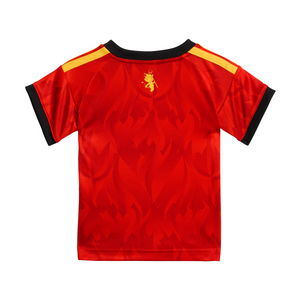 ADI JR BELGIE WC26 HOME BABYKIT RED/BOLD GOLD