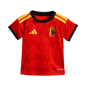 ADI JR BELGIE WC26 HOME BABYKIT RED/BOLD GOLD