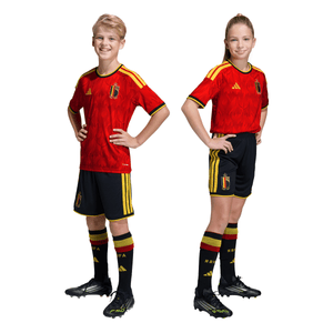 ADI JR BELGIE WC26 HOME MINIKIT RED/BOLD GOLD