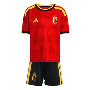 ADI JR BELGIE WC26 HOME MINIKIT RED/BOLD GOLD