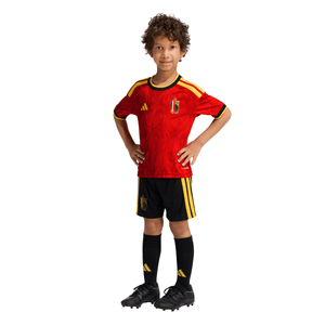 ADI JR BELGIE WC26 HOME MINIKIT RED/BOLD GOLD