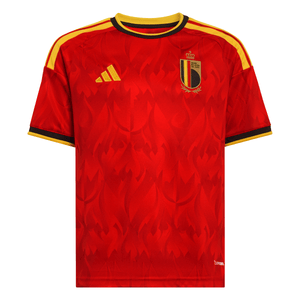 ADI JR BELGIE WC26 HOME JERSEY RED/BOLD GOLD