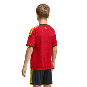ADI JR BELGIE WC26 HOME JERSEY RED/BOLD GOLD