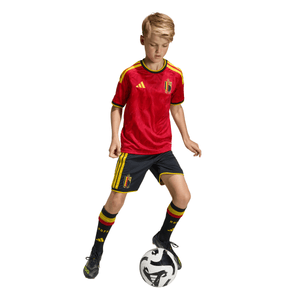 ADI JR BELGIE WC26 HOME JERSEY RED/BOLD GOLD