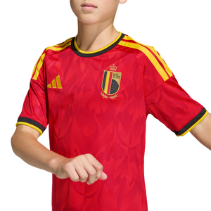 ADI JR BELGIE WC26 HOME JERSEY RED/BOLD GOLD
