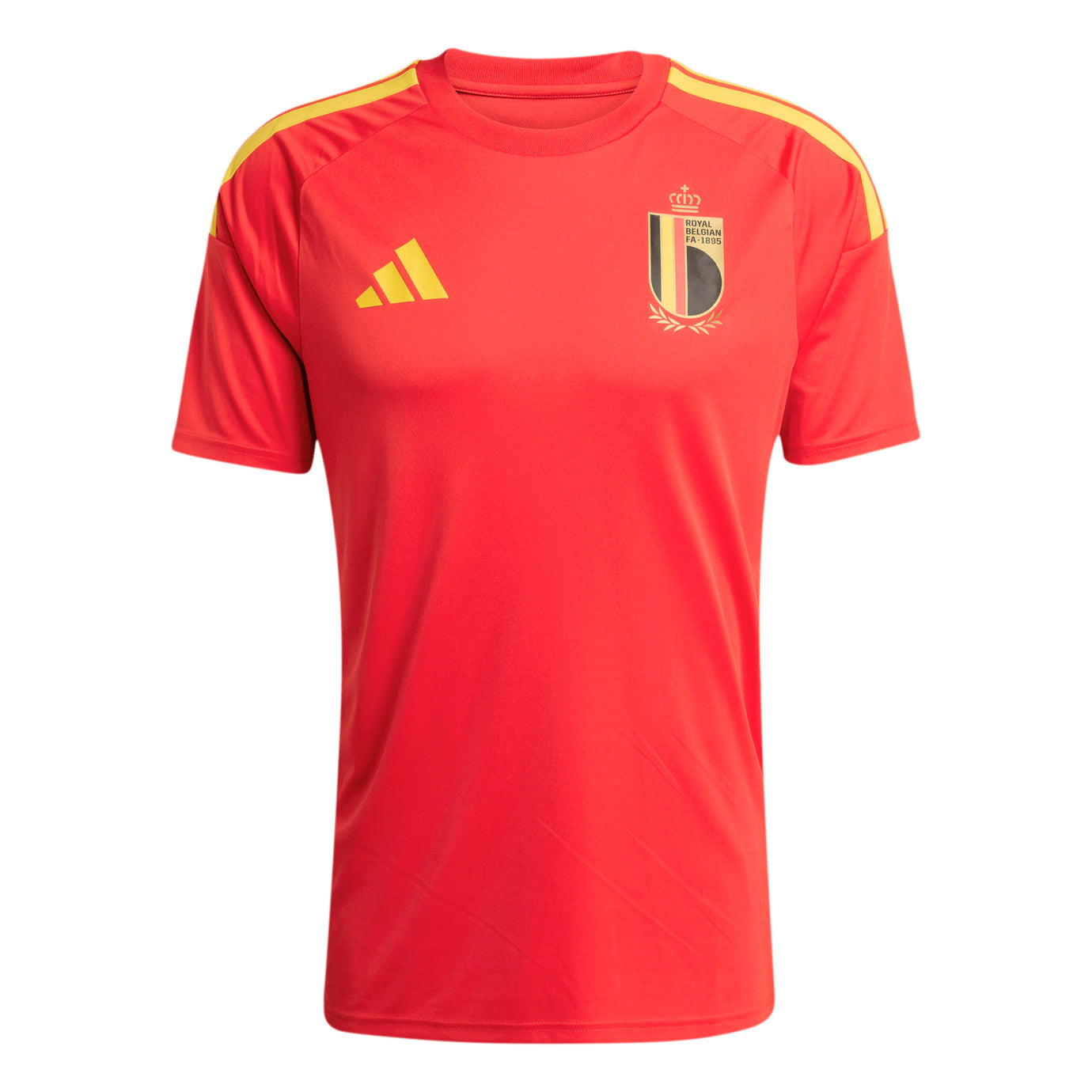 ADI BELGIE WC26 HOME FAN JERSEY RED/BOLD GOLD