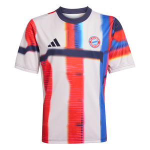 ADI JR BAYERN 25-26 PRE-MATCH JERSEY NOBLE INK/RES BLUE