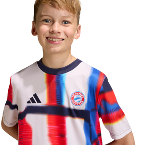 ADI JR BAYERN 25-26 PRE-MATCH JERSEY NOBLE INK/RES BLUE