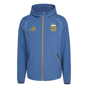 ADI ARGENTINIA WC26 TRAVEL JACKET CREW BLUE