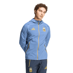 ADI ARGENTINIA WC26 TRAVEL JACKET CREW BLUE