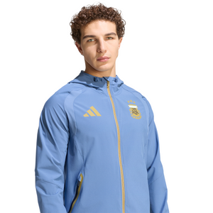 ADI ARGENTINIA WC26 TRAVEL JACKET CREW BLUE
