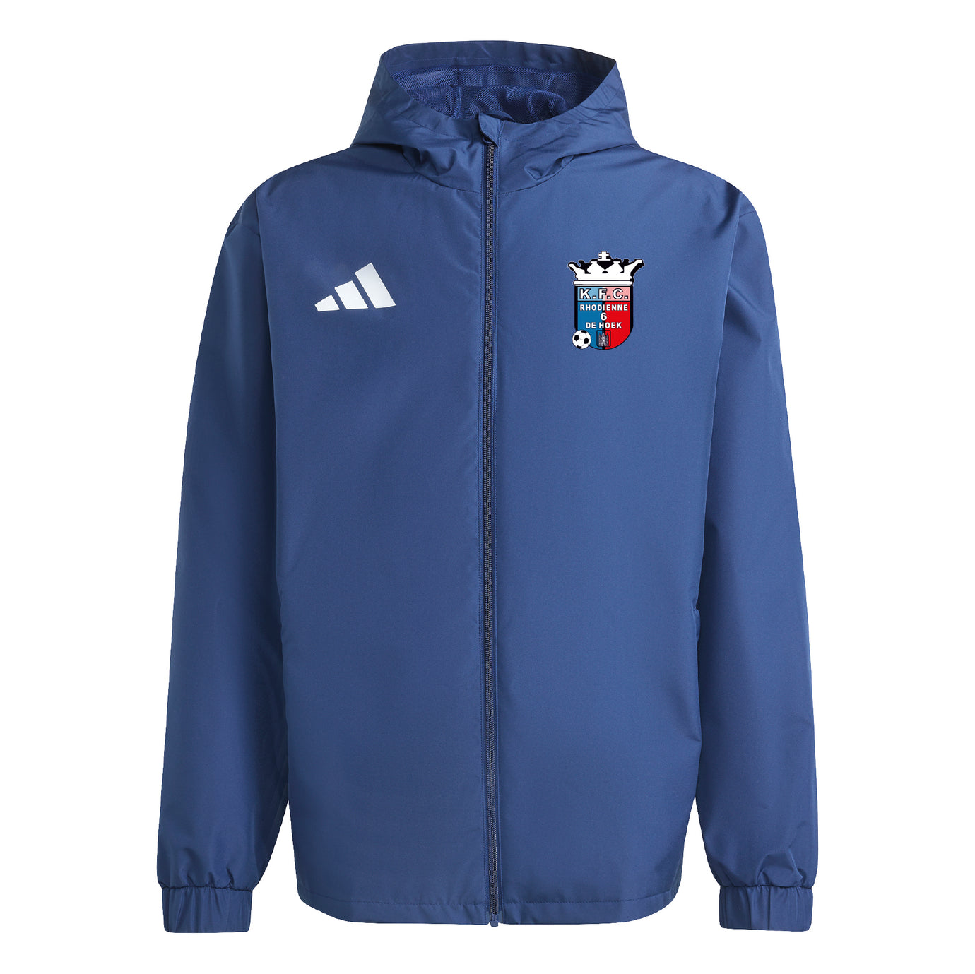ADIDAS JR KFC RHODIENNE - DE HOEK ENTRADA26 ALL-WEATHER JACKET NAVY