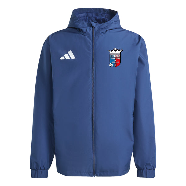 ADIDAS JR KFC RHODIENNE - DE HOEK ENTRADA26 ALL-WEATHER JACKET NAVY