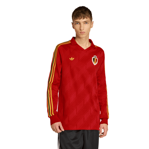 ADI BELGIE MEXICO 86 RETRO HOME JERSEY RED