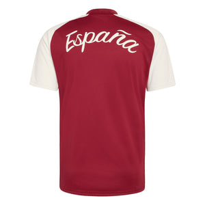 ADI SPAIN WC26 AWAY PRE-MATCH JERSEY BURGUNDY