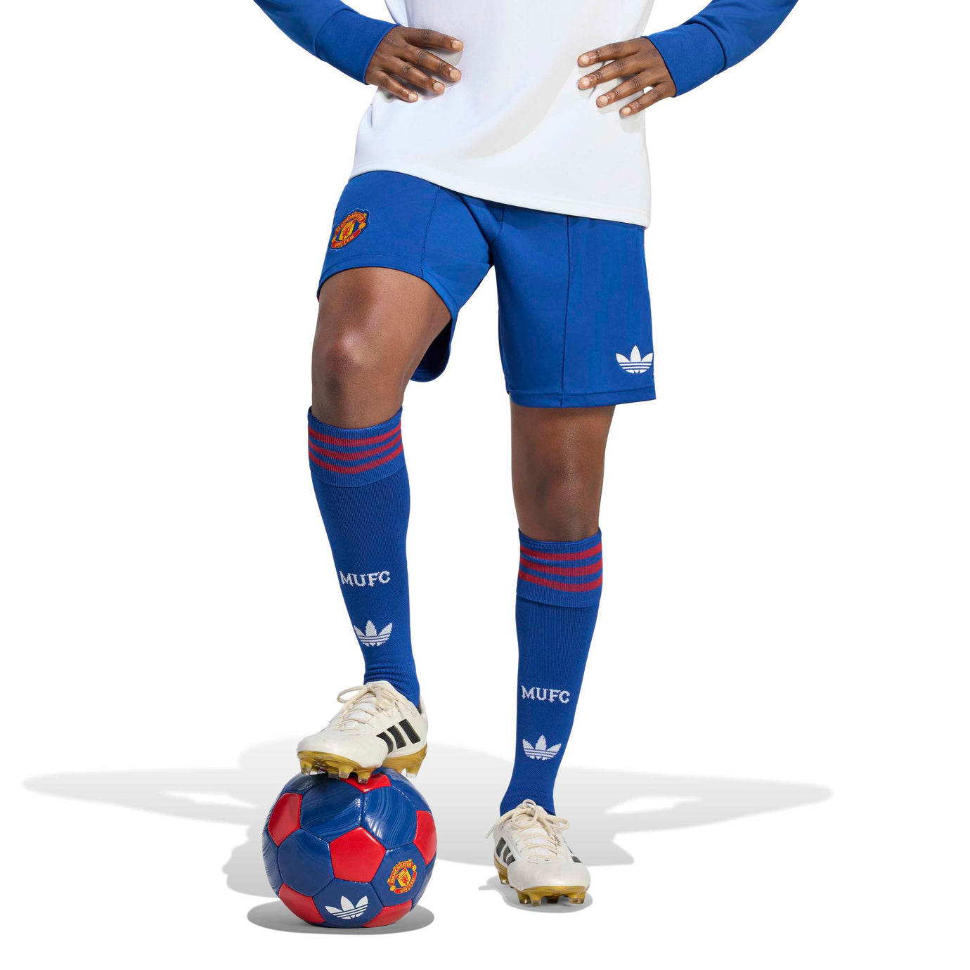 ADI MAN U 26-27 AWAY SHORT ROYAL BLUE