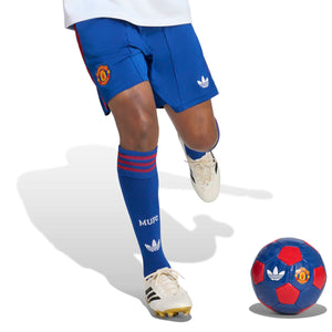 ADI MAN U 26-27 AWAY SHORT ROYAL BLUE