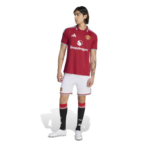 ADI MAN U 26-27 HOME SHORT WHITE