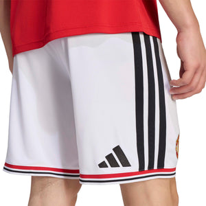 ADI MAN U 26-27 HOME SHORT WHITE