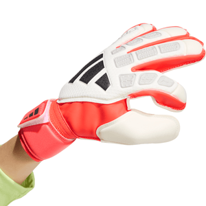ADI JR PREDATOR GLOVE MATCH FS WHITE/LUCID RED