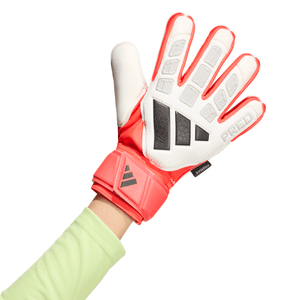 ADI JR PREDATOR GLOVE MATCH FS WHITE/LUCID RED