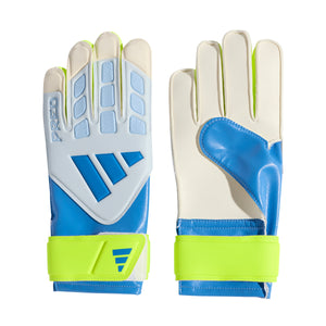 ADI JR PREDATOR GLOVE  TRAINING CRYSTAL SKY/RAY BLUE