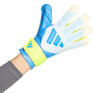 ADI JR PREDATOR GLOVE  TRAINING CRYSTAL SKY/RAY BLUE