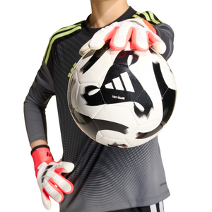 ADI JR PREDATOR GLOVE PRO WHITE/LUCID RED
