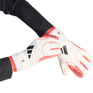 ADI JR COPA GLOVE LEAGUE WHITE/LUCID RED