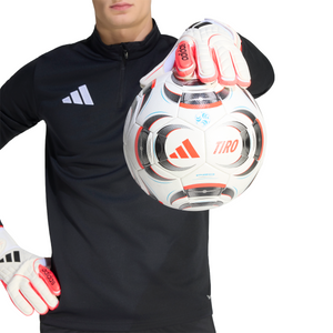 ADI JR COPA GLOVE LEAGUE WHITE/LUCID RED