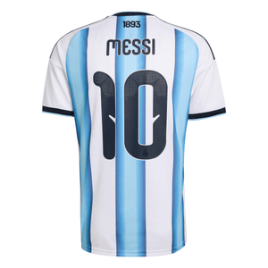 ADI ARGENTINIA WC26 HOME JERSEY MESSI WHITE/ICEY BLUE