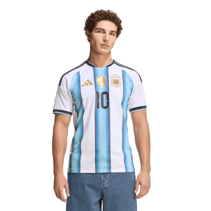ADI ARGENTINIA WC26 HOME JERSEY MESSI WHITE/ICEY BLUE