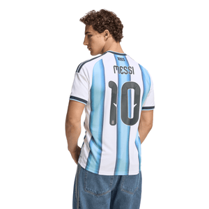 ADI ARGENTINIA WC26 HOME JERSEY MESSI WHITE/ICEY BLUE