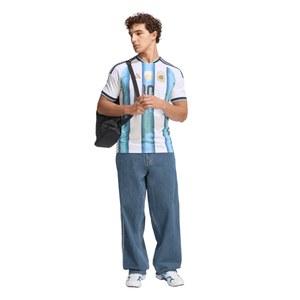 ADI ARGENTINIA WC26 HOME JERSEY MESSI WHITE/ICEY BLUE