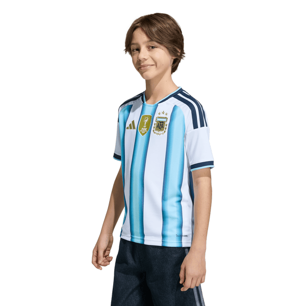 ADI JR ARGENTINIA WC26 HOME JERSEY WHITE/ICEY BLUE