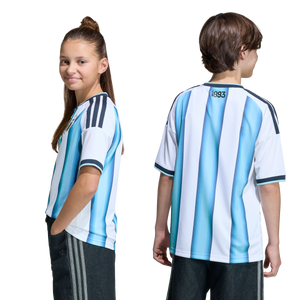 ADI JR ARGENTINIA WC26 HOME JERSEY WHITE/ICEY BLUE