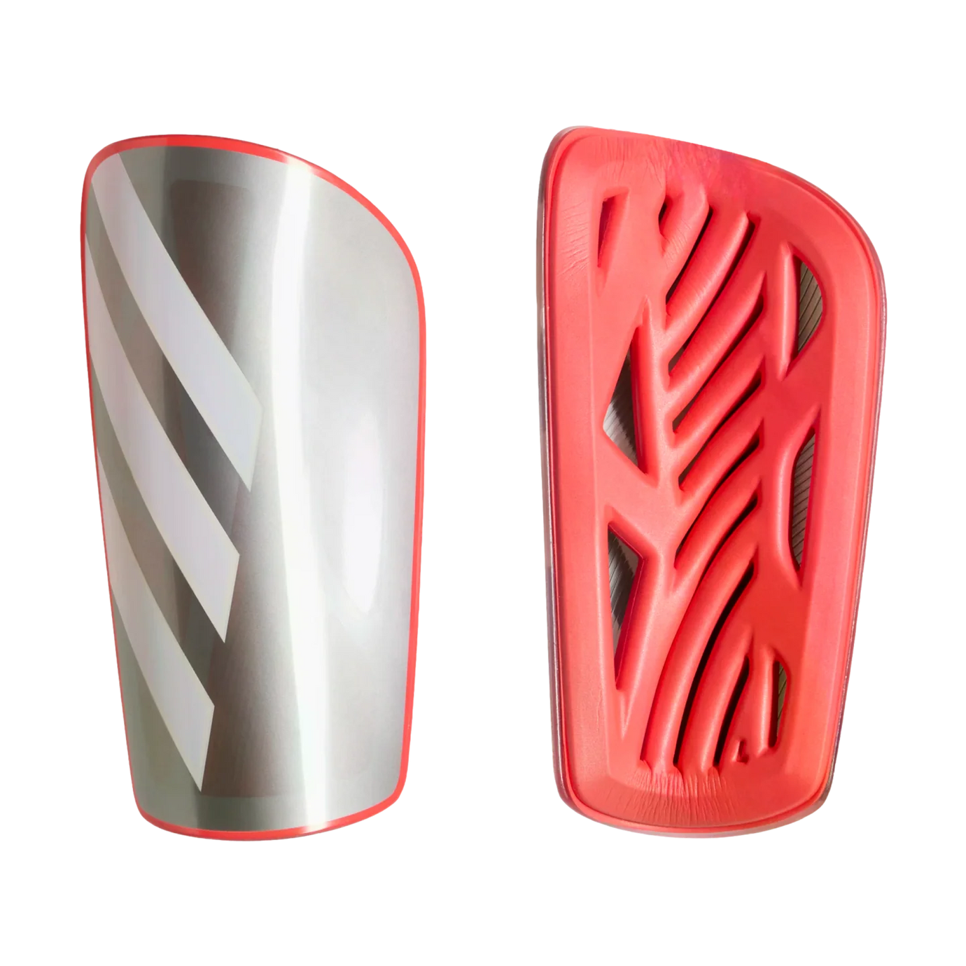 ADI TIRO SHINGUARD LEAGUE METALLIC/LUCID RED